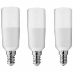 GENERAL ELECTRIC GE Tungsram 7W LED Tube Lampadaire E14 6500K Kit 3 Pièces 93109515